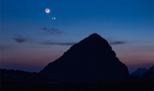 限时观测！6月27日日落后水星伴月